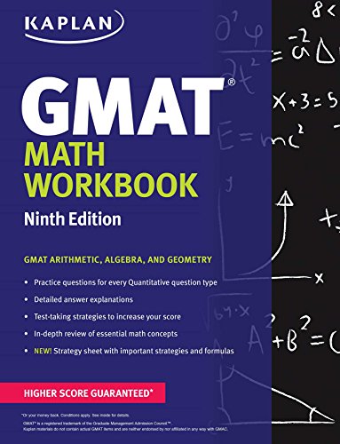 Kaplan GMAT Math Workbook (Kaplan Test Prep)