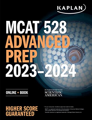 MCAT 528 Advanced Prep 2023-2024: Online + Book (Kaplan Test Prep) von Kaplan Test Prep