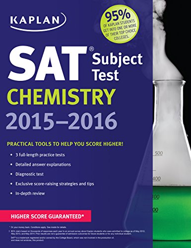 Kaplan SAT Subject Test Chemistry 2015-2016 (Kaplan Test Prep) von Kaplan Publishing