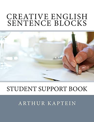 Creative English Sentence Blocks Builder: Student Workbook von Createspace Independent Publishing Platform