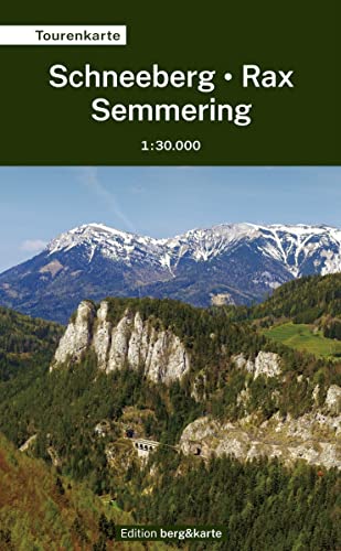 TopoMap Schneeberg-Rax-Semmering: Topografische Karte Maßstab 1:30.000