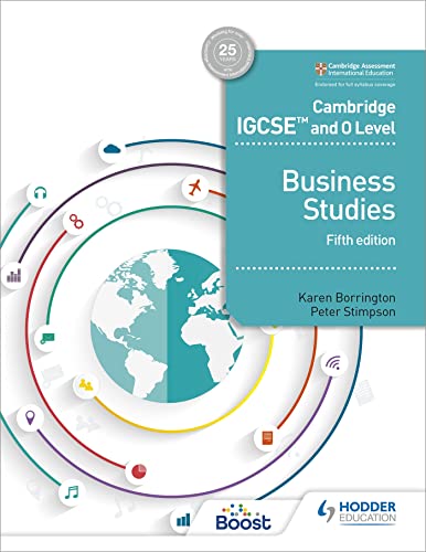 Cambridge IGCSE and O Level Business Studies 5th edition: Hodder Education Group