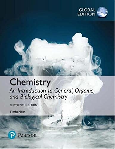 Chemistry: An Introduction to General, Organic, and Biological Chemistry, Global Edition von Pearson