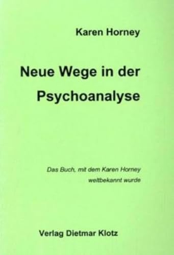 Neue Wege in der Psychoanalyse