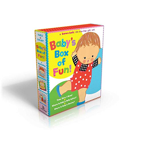 Baby's Box of Fun (Boxed Set): A Karen Katz Lift-the-Flap Gift Set: Where Is Baby's Bellybutton?; Where Is Baby's Mommy?: Toes, Ears, & Nose!