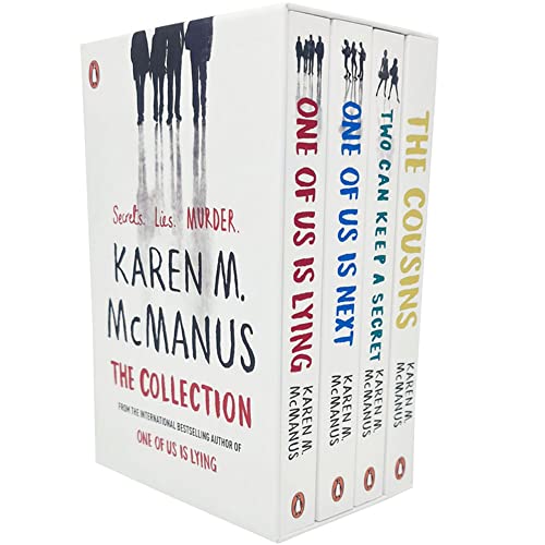 Karen McManus Collection 4 Books Box Set (One Of Us Is Lying, One Of Us Is Next, Two Can Keep a Secret & The Cousins)