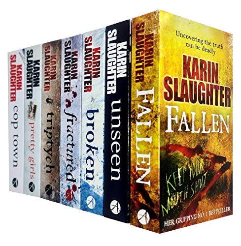 Will Trent Series Karin Slaughter Collection 7-Bücher-Set (Fallen, Unseen, Broken, Fractured, Triptychon, Pretty Girls, Cop Town)