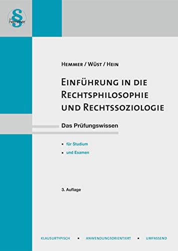 13980 - Skript Einführung in die Rechtsphilosophie und Rechtssoziologie: Das Prüfungswissen für Studium und Examen (Skripten) 13980 - Skript Einführung in die Rechtsphilosophie und Rechtssoziologie: Das Prüfungswissen für Studium und Examen (Skripten)
