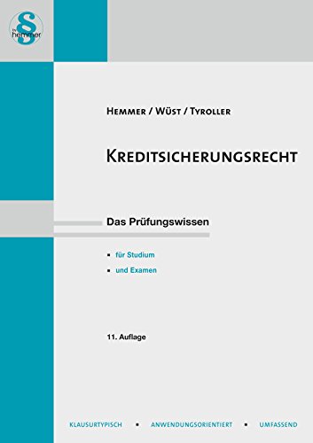Kreditsicherungsrecht Kreditsicherungsrecht