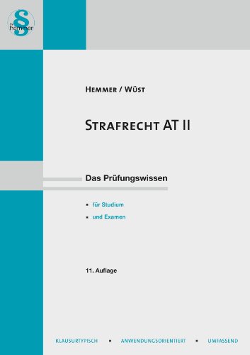 Strafrecht AT II: Versuch. Täterschaft und Teilnahme. Irrtumslehre. Konkurrenzen u.a (Skripten - Strafrecht)