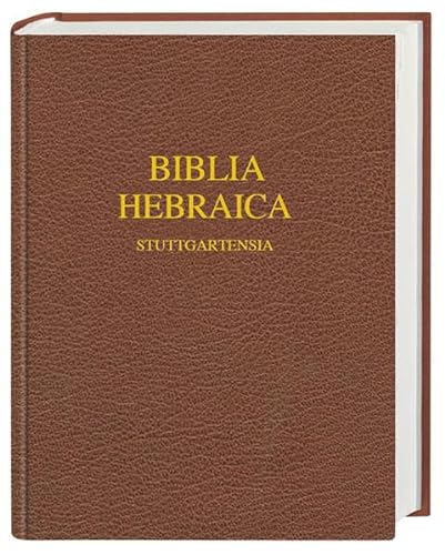 Biblia Hebraica Stuttgartensia - BHS Schreibrandausgabe
