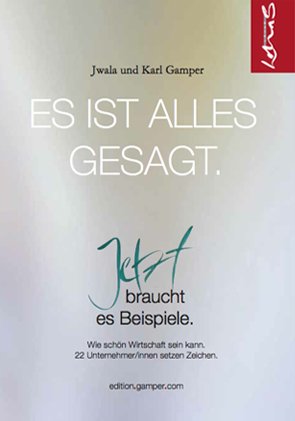 Es ist alles gesagt von edition.gamper.com