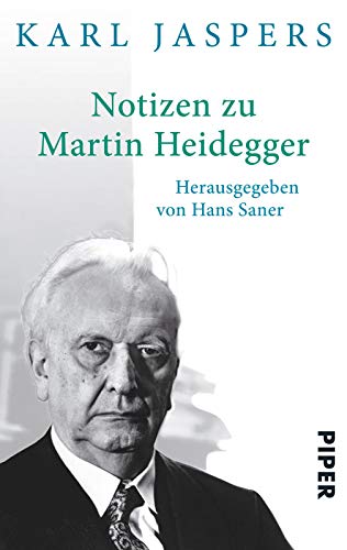 Notizen zu Martin Heidegger von Piper Verlag GmbH
