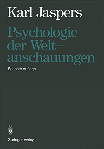 Psychologie der Weltanschauungen