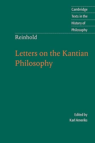 Letters on the Kantian philosophy von Cambridge University Press