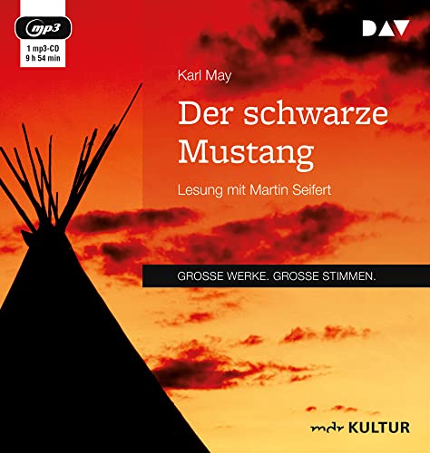 Der schwarze Mustang: Lesung mit Martin Seifert (1 mp3-CD) von Der Audio Verlag, Dav