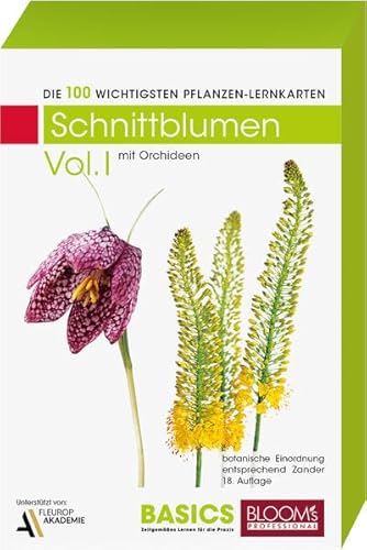 Schnittblumen Vol. I: Die 100 wichtigsten Pflanzen-Lernkarten