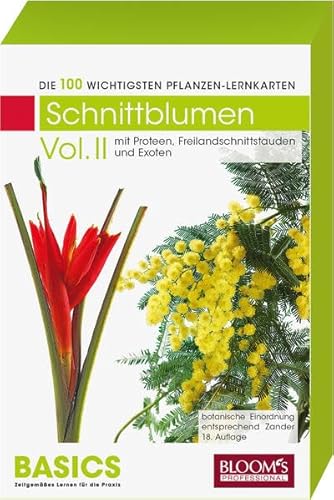 Schnittblumen Vol. II: Die 100 wichtigsten Pflanzen-Lernkarten