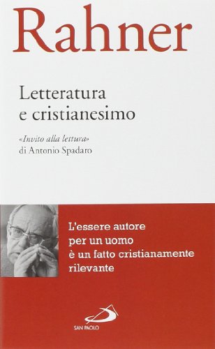 Letteratura e cristianesimo Letteratura e cristianesimo