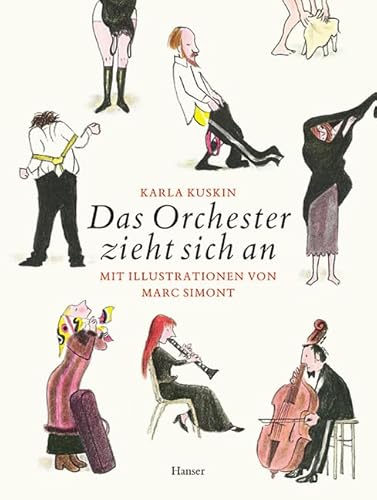 Das Orchester zieht sich an