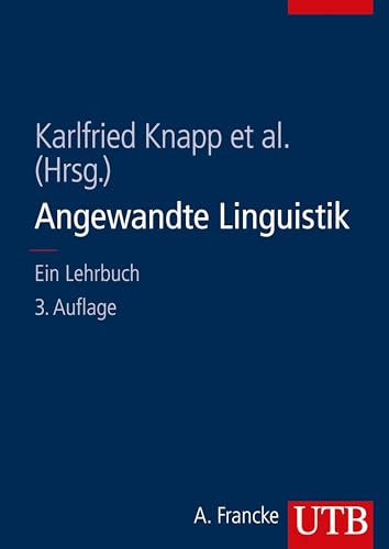 Angewandte Linguistik: Ein Lehrbuch