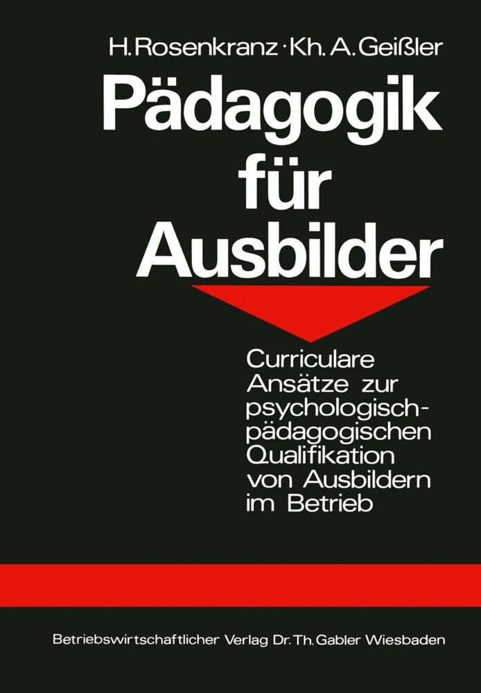 Pädagogik für Ausbilder von Gabler Verlag