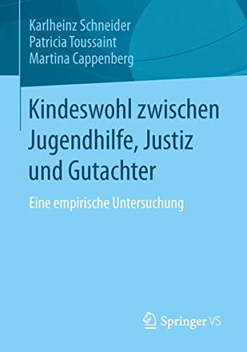 Kindeswohl zwischen Jugendhilfe, Justiz und Gutachter: Eine empirische Untersuchung