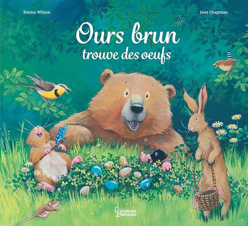 Ours brun trouve des oeufs von LAROUSSE