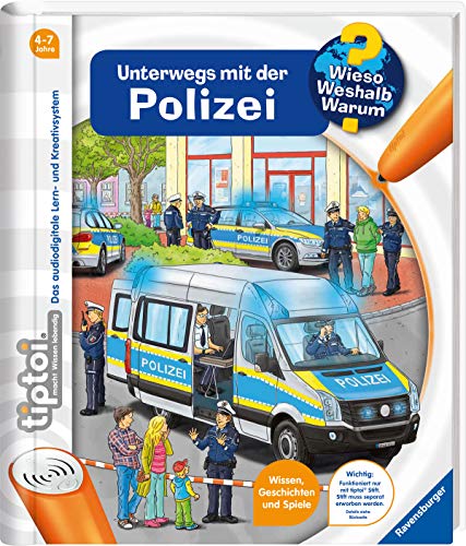 tiptoi® Wieso? Weshalb? Warum? Unterwegs mit der Polizei (tiptoi® Wieso? Weshalb? Warum?, 22)