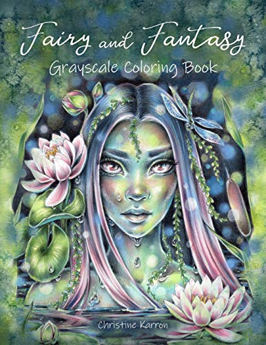 Fairy and Fantasy Grayscale Coloring Book von Independently Published