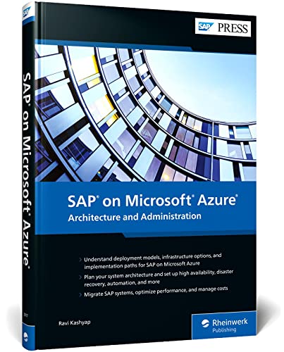 SAP on Microsoft Azure: Architecture and Administration (SAP PRESS: englisch) von SAP PRESS