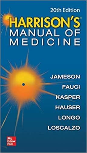 Harrisons Manual of Medicine, 20th Ed 2020