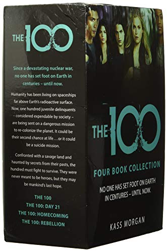Kass Morgan, The 100 Series Collection 4 Books Box Set - The 100, Day 21, Homecoming, Rebellion