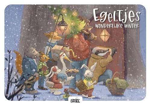Egeltjes wonderlijke winter: Kamishibai vertelplaten von Van Driel Publishing