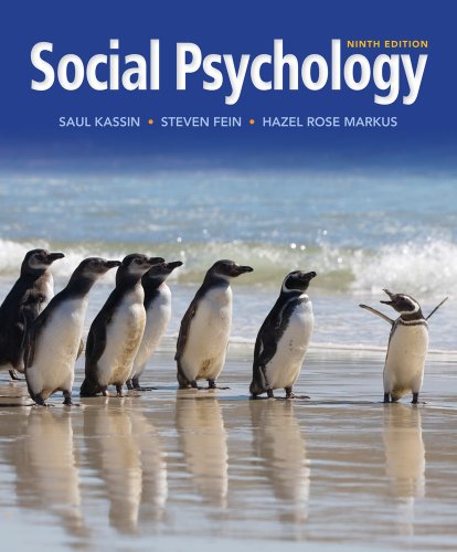 Social Psychology (Cengage Advantage Books)
