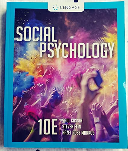 Social Psychology Social Psychology von Cengage Learning EMEA