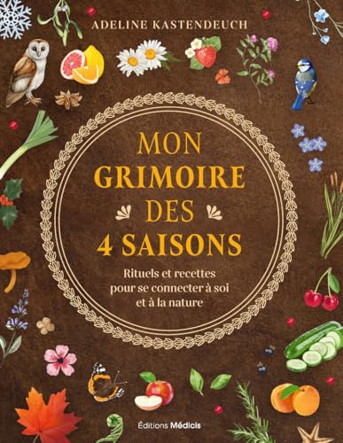 Mon grimoire des 4 saisons - Rituels et recettes pour se connecter à soi et à la nature: Rituels et outils pour se reconnecter à la nature et à soi von MEDICIS