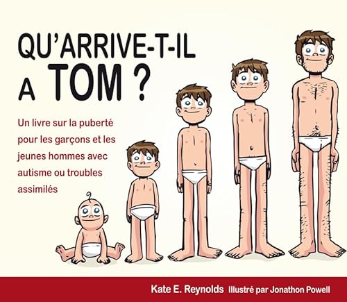 Qu'arrive-t-il à Tom: Un livre sur la puberté pour les garçons et les jeunes hommes avec autisme ou troubles assimilés