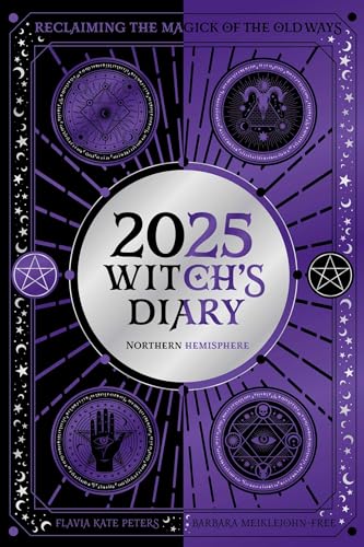 2025 Witch's Diary - Northern Hemisphere: Seasonal planner to reclaiming the magick of the old ways (Planners) von Rockpool Publishing