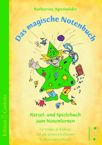 Das magische Notenbuch Bratschenschlüssel