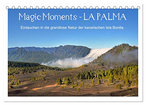 Magic Moments - LA PALMA (Tischkalender 2024 DIN A5 quer), CALVENDO Monatskalender von CALVENDO