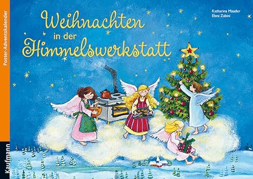 Weihnachten in der Himmelswerkstatt Poster-Adventskalender