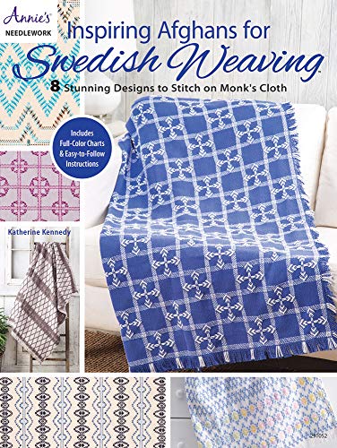 Inspiring Afghans for Swedish Weaving: 8 Stunning Designs to Stitch on Monk's Cloth von Annie's Homegrown