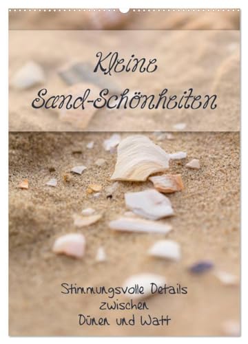Kleine Sand-Schönheiten / Familienplaner (Wandkalender 2025 DIN A2 hoch), CALVENDO Monatskalender: Stimmungsvolle Details zwischen Dünen und Watt von CALVENDO