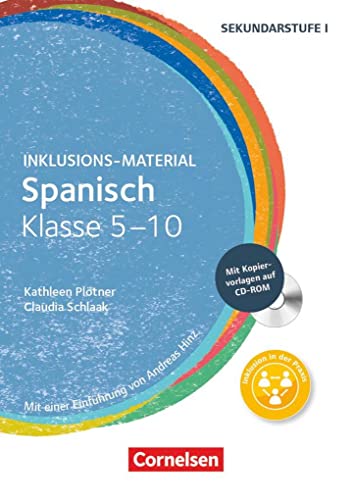 Inklusions-Material - Klasse 5-10: Spanisch - Buch mit CD-ROM