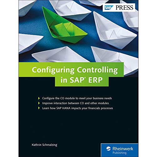 Configuring Controlling in SAP ERP (SAP PRESS: englisch) von SAP Press