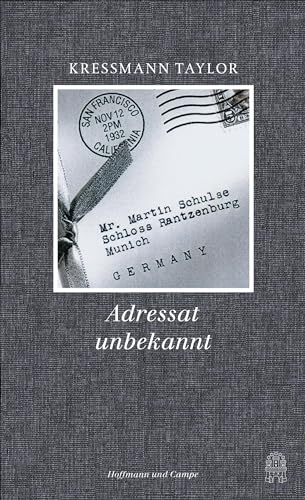 Adressat unbekannt von Hoffmann und Campe