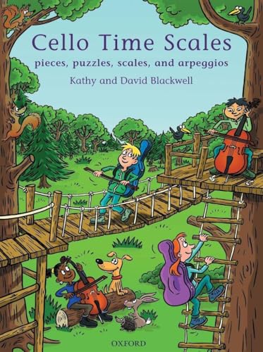 Cello Time Scales: Pieces, Puzzles, Scales, and Arpeggios