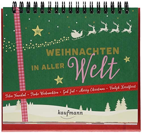 Weihnachten in aller Welt. Ein Adventskalender (Adventskalender für Erwachsene: Ein Aufstell-Buch)