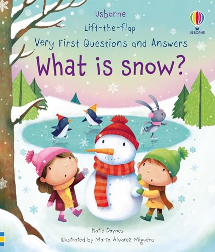 What is Snow? (Very First Lift-the-Flap Questions & Answers): 1 (Very First Questions and Answers) von Usborne Publishing Ltd